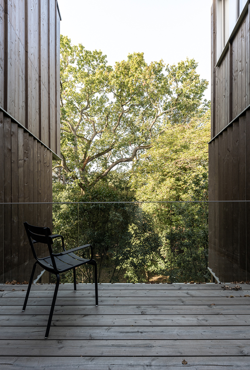 agence d'architecture DLW : projet de construction d'un bâtiment d'enseignement et tertiaire pour l'Institut Public Ocens à Nantes, à destination d’enfants et d’adolescents déficients visuels.