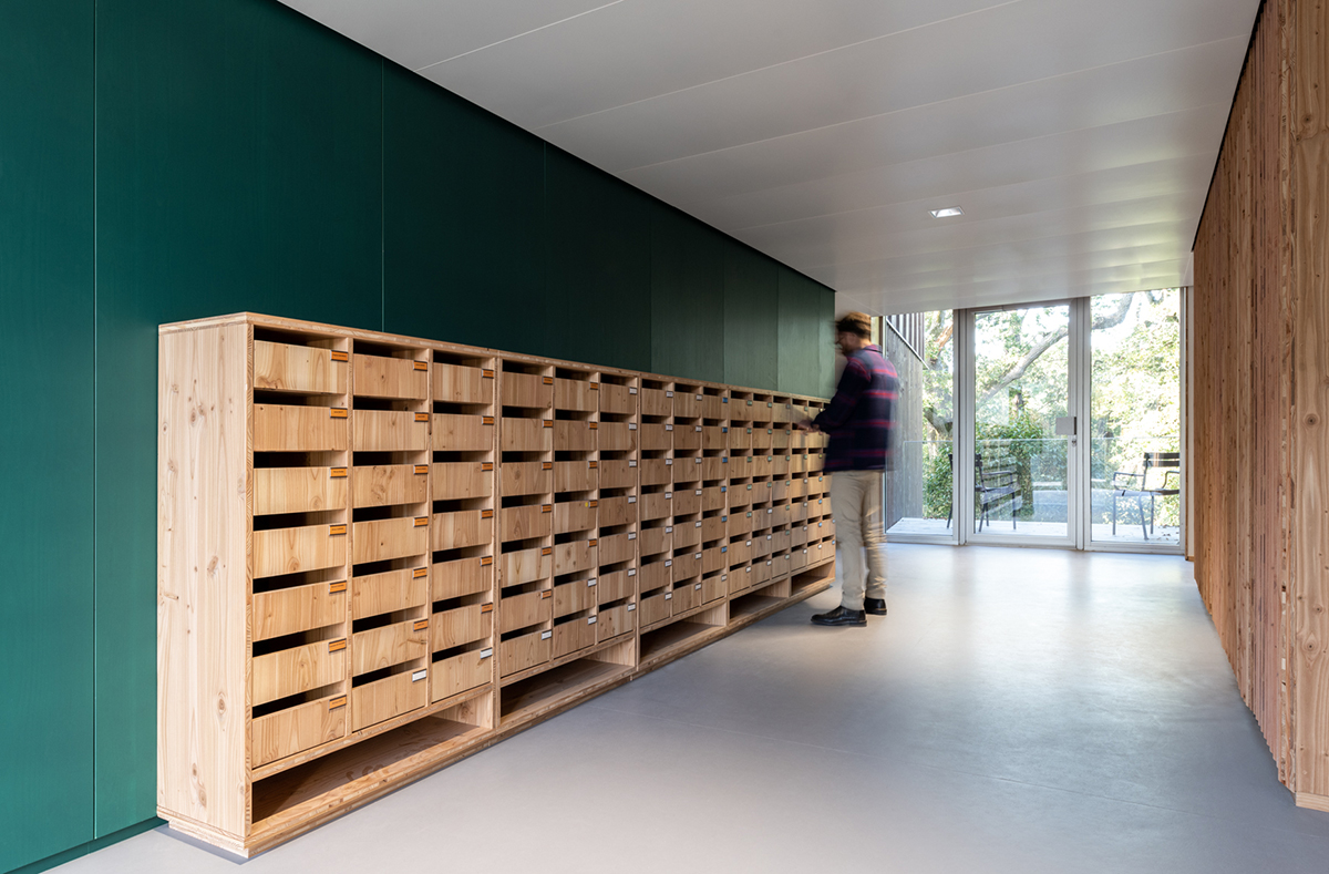 agence d'architecture DLW : projet de construction d'un bâtiment d'enseignement et tertiaire pour l'Institut Public Ocens à Nantes, à destination d’enfants et d’adolescents déficients visuels.