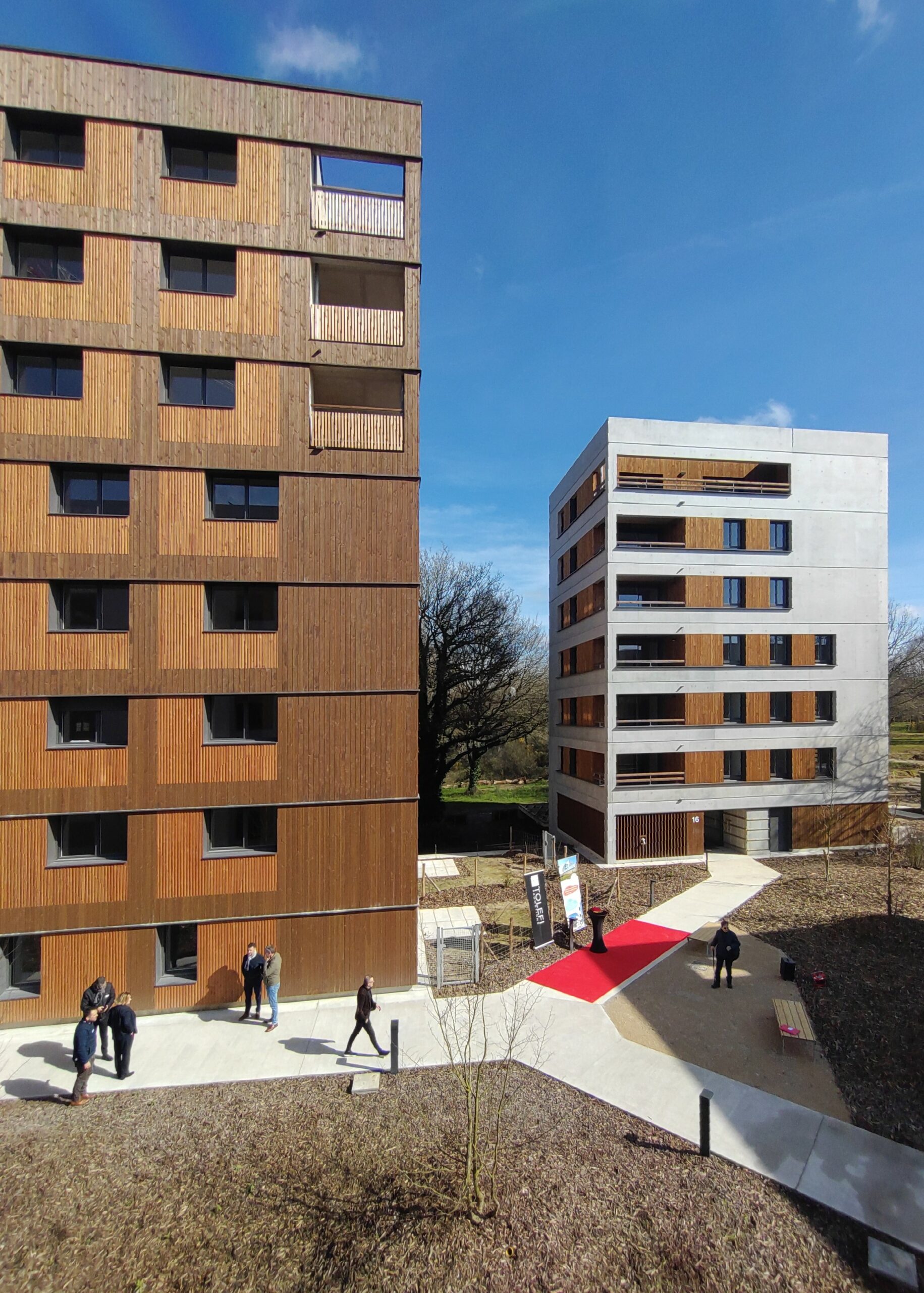 agence d'architecture DLW : projet de construction de 86 logements à Nantes