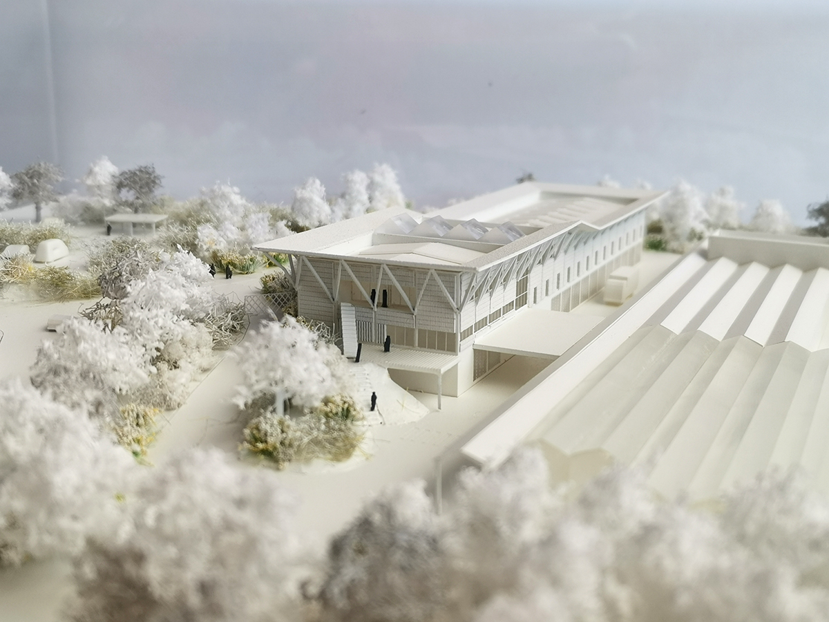 agence d'architecture DLW : proposition pour la construction du centre technique municipal de Pornichet