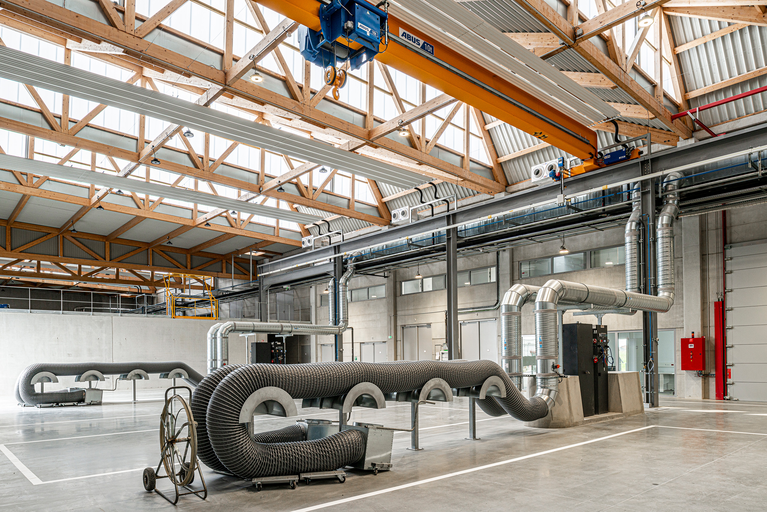 agence d'architecture DLW : projet de construction des infrastructures de soutien technique des véhicules blindés de nouvelles générations (programme Scorpion) à Pamiers